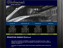 Tablet Screenshot of globenet.com.ar
