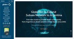 Desktop Screenshot of globenet.com