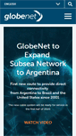 Mobile Screenshot of globenet.com